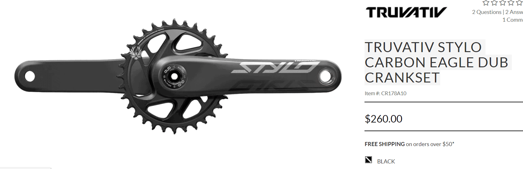 MTB Crankset