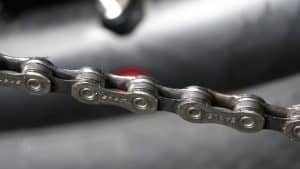 chain sitting with lube