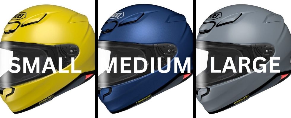 helmet size comparison