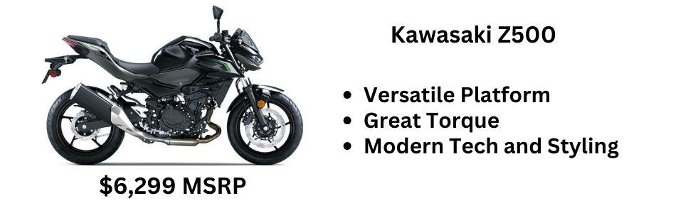 kawasaki z500 and details