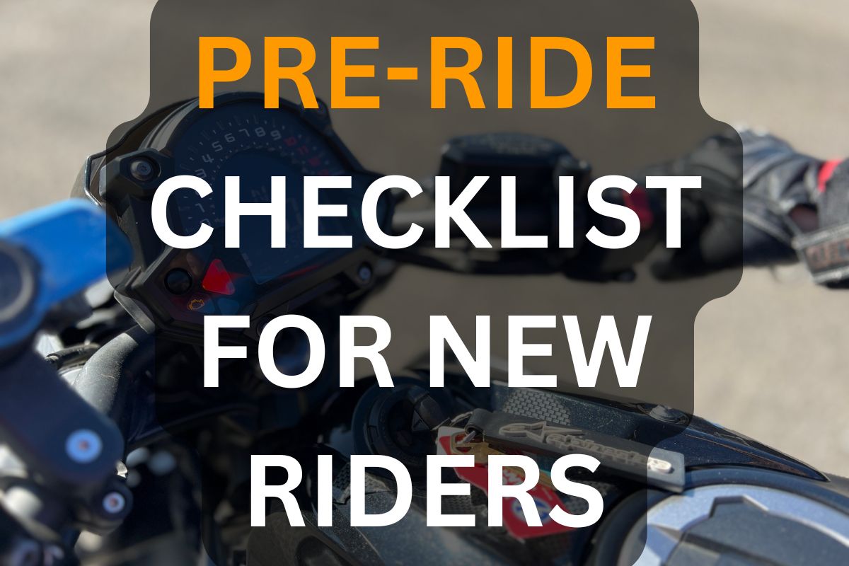 PRE-RIDE CHECKLIST