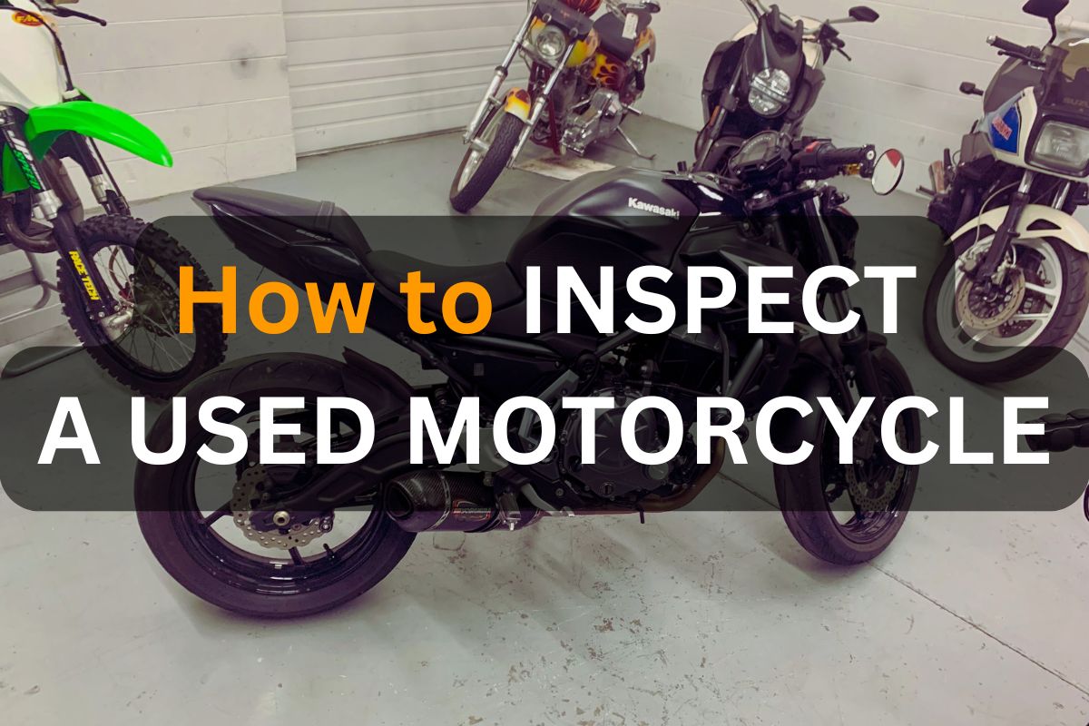 inspect used motorcycle